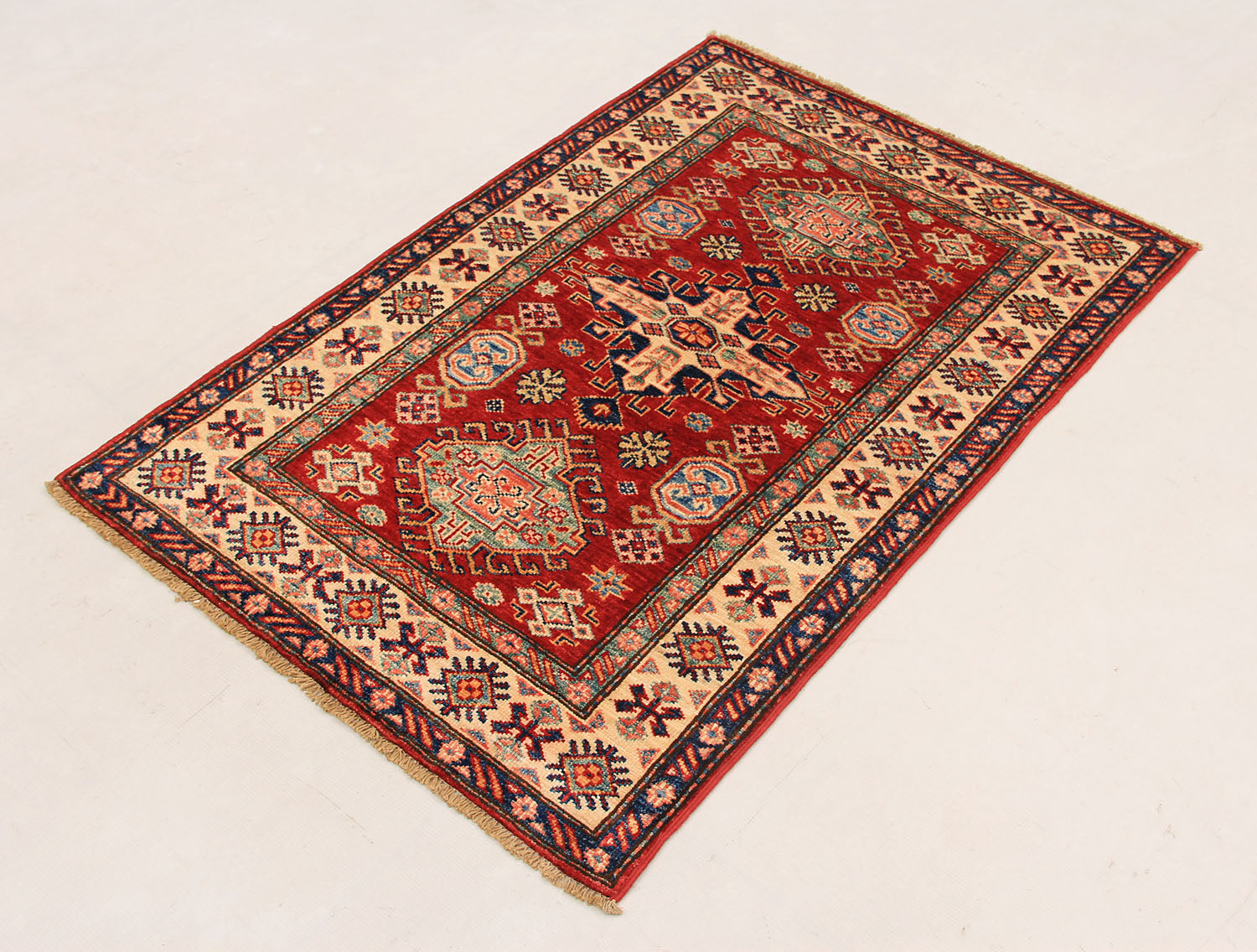 Supreme Kazak Red Rug PC 54435 - 1.22m X 0.82m