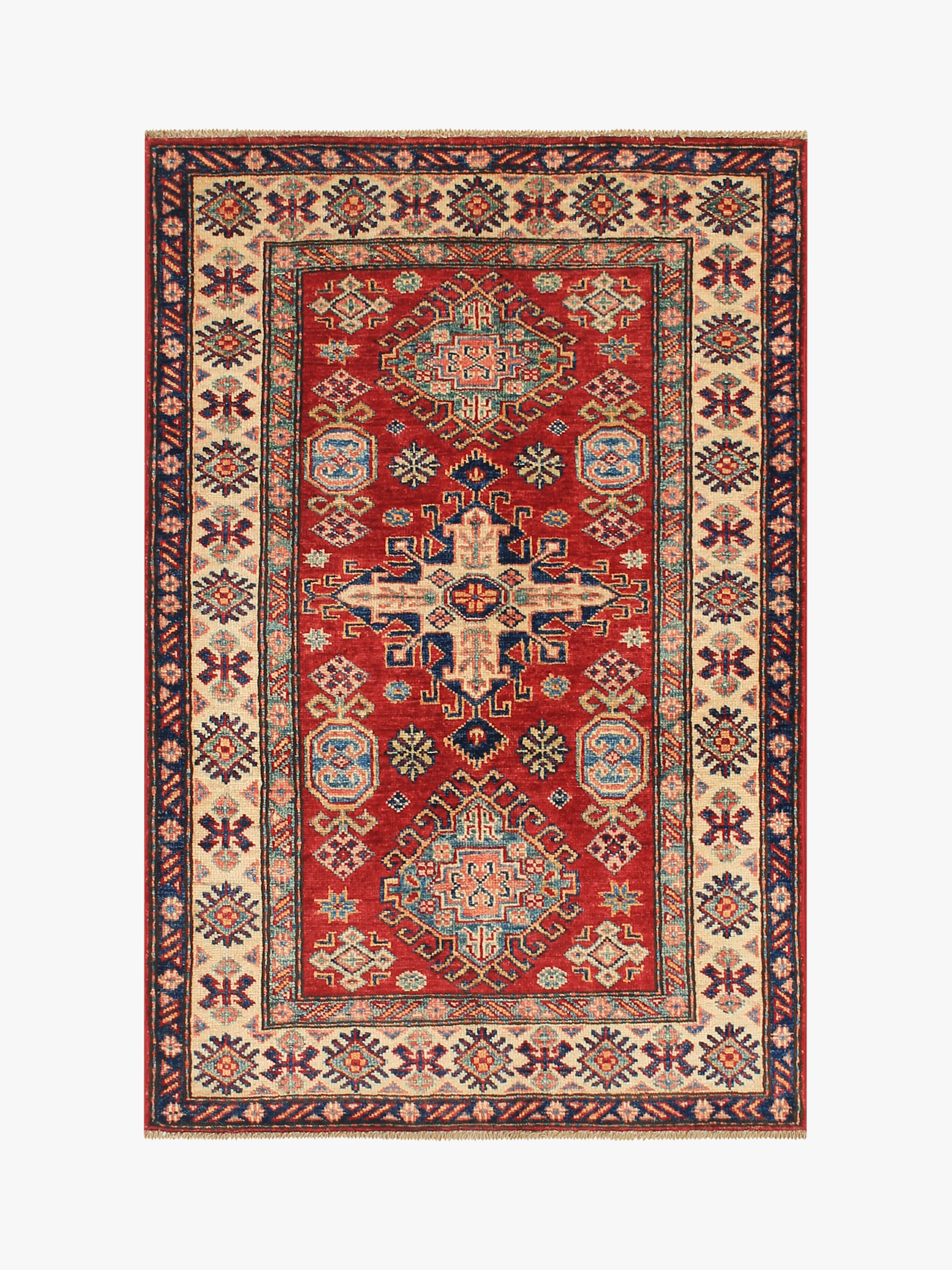 Supreme Kazak Red Rug PC 54430 - 1.24m X 0.84m