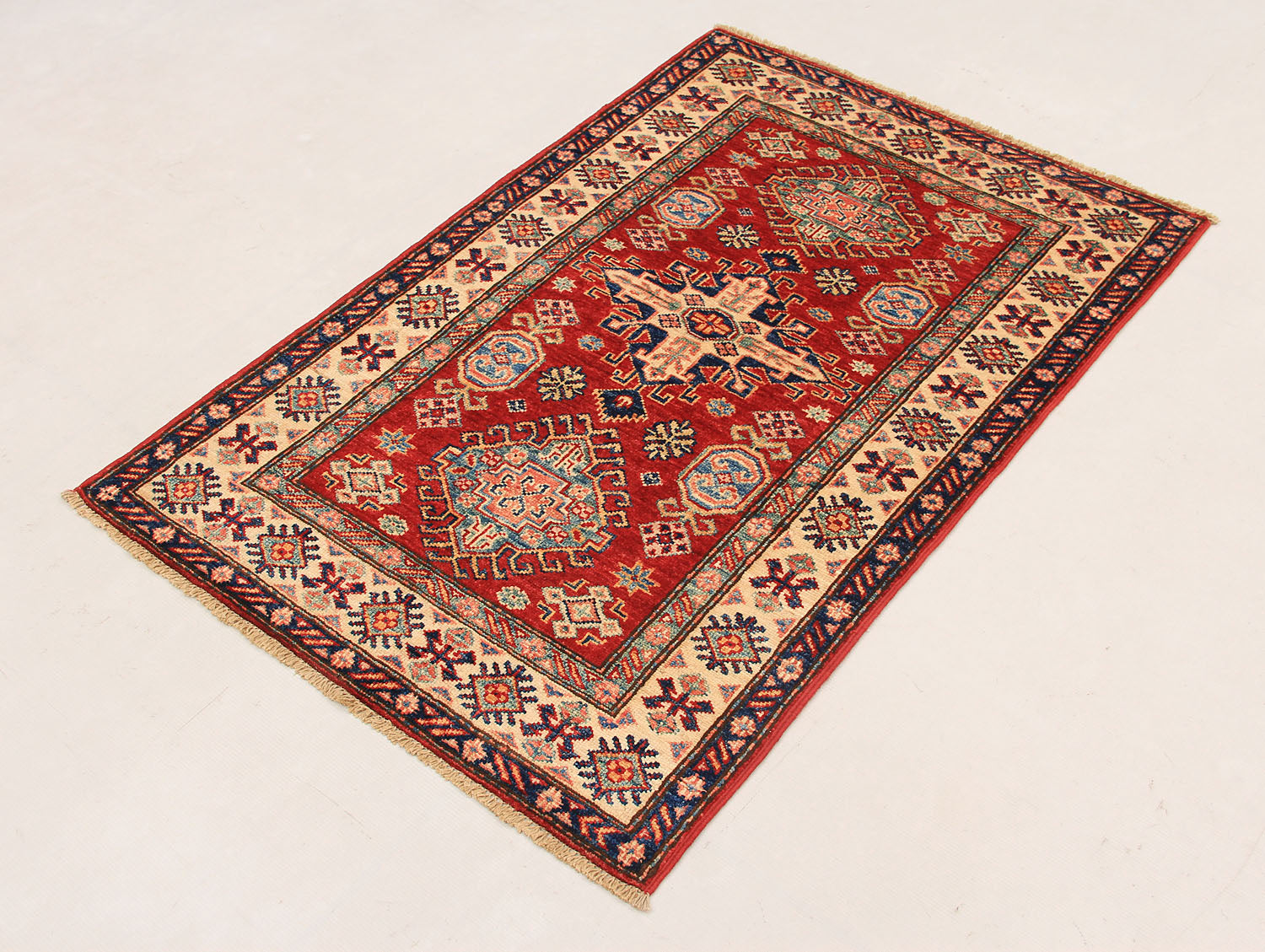 Supreme Kazak Red Rug PC 54430 - 1.24m X 0.84m
