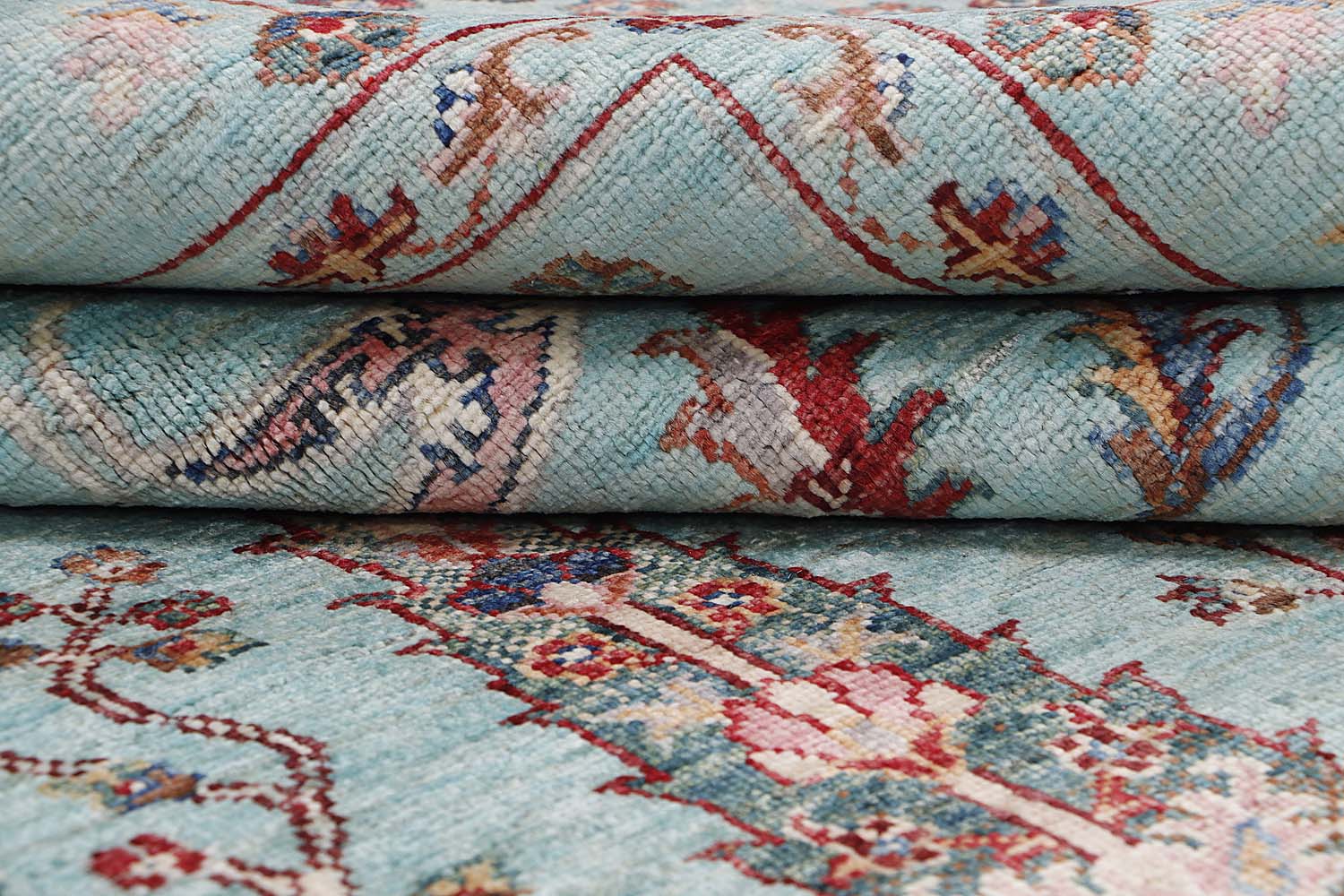 Pictorial Aqua Rug PC 56855 - 2.43m X 1.77m