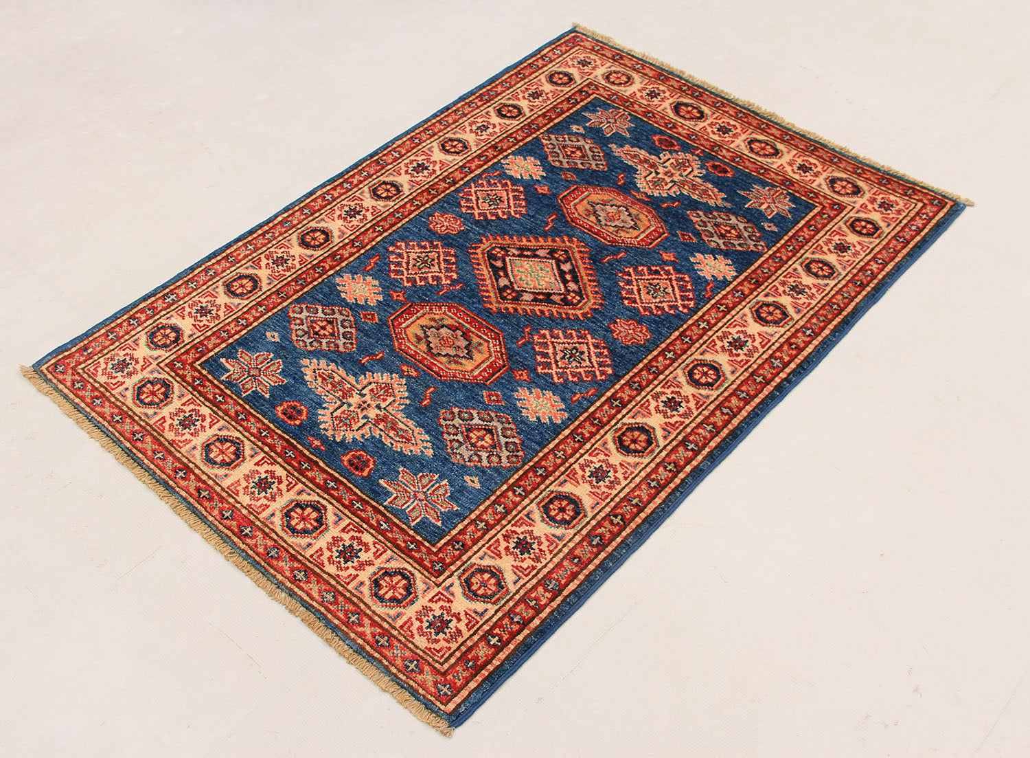Supreme Kazak Blue Rug PC 54420 - 1.20m X 0.84m