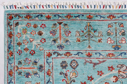 Pictorial Aqua Rug PC 56858 - 2.46m X 1.74m
