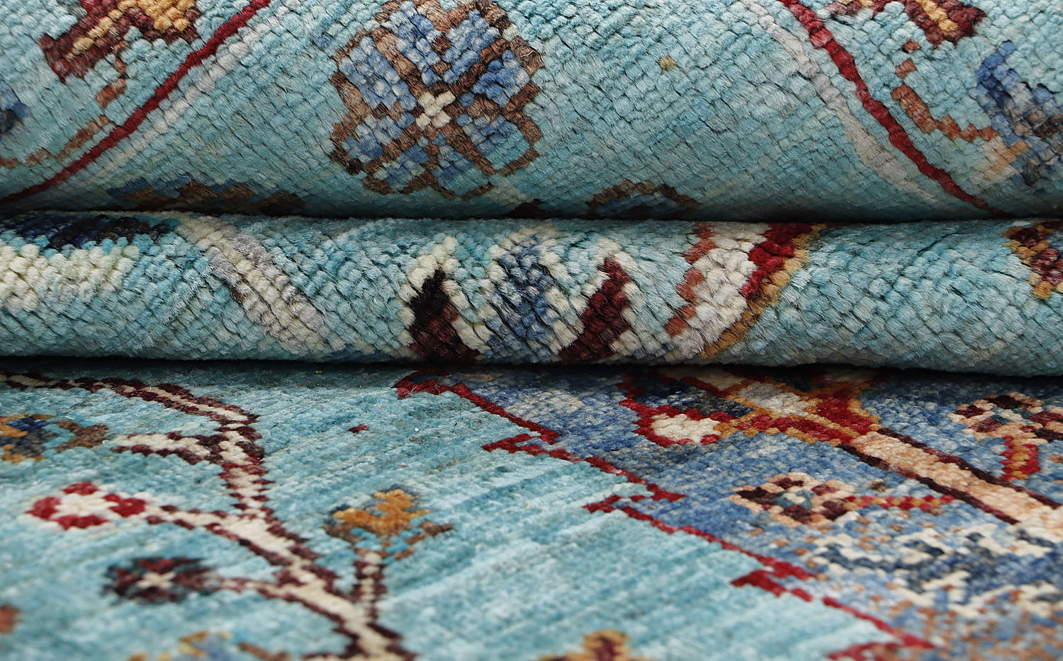 Pictorial Aqua Rug PC 56858 - 2.46m X 1.74m