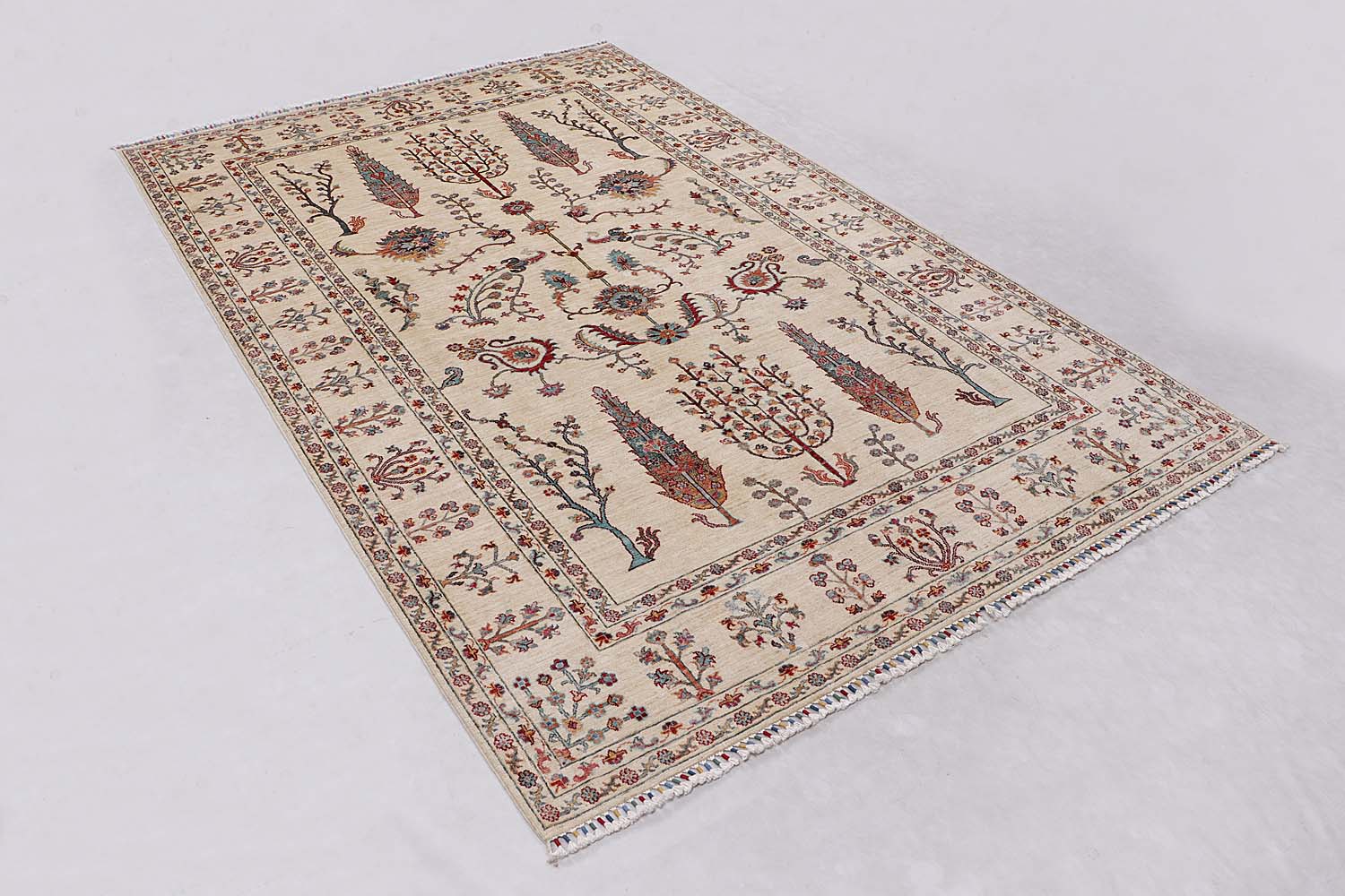 Pictorial Ivory Rug PC 56841 - 3.07m X 1.99m