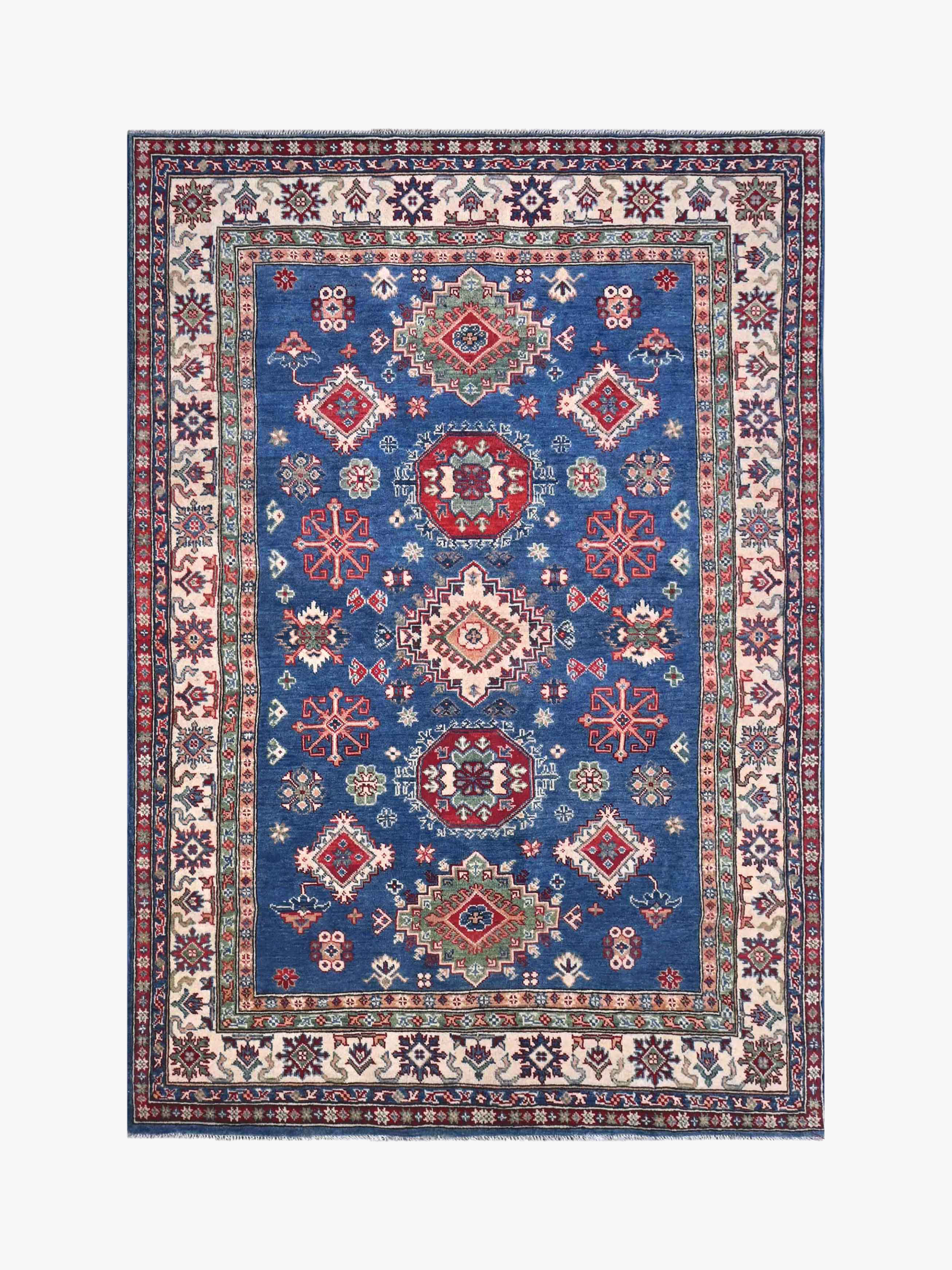 Kazak Blue Rug PC 56117 - 2.38m X 1.65m