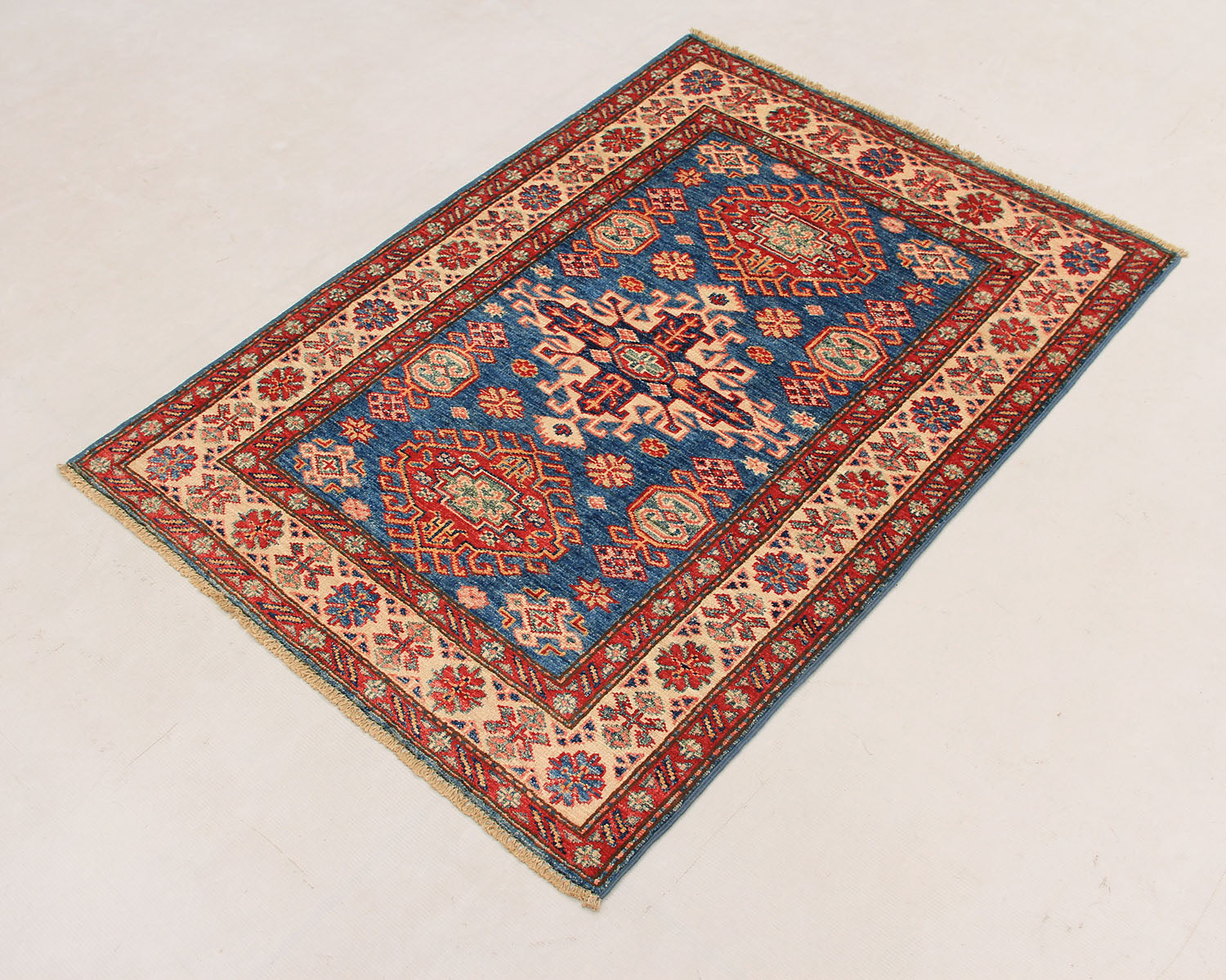 Supreme Kazak Blue Rug PC 54425 - 1.19m X 0.85m
