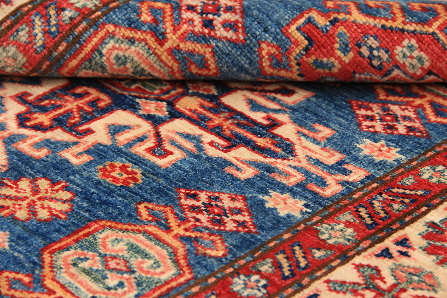 Supreme Kazak Blue Rug PC 54425 - 1.19m X 0.85m