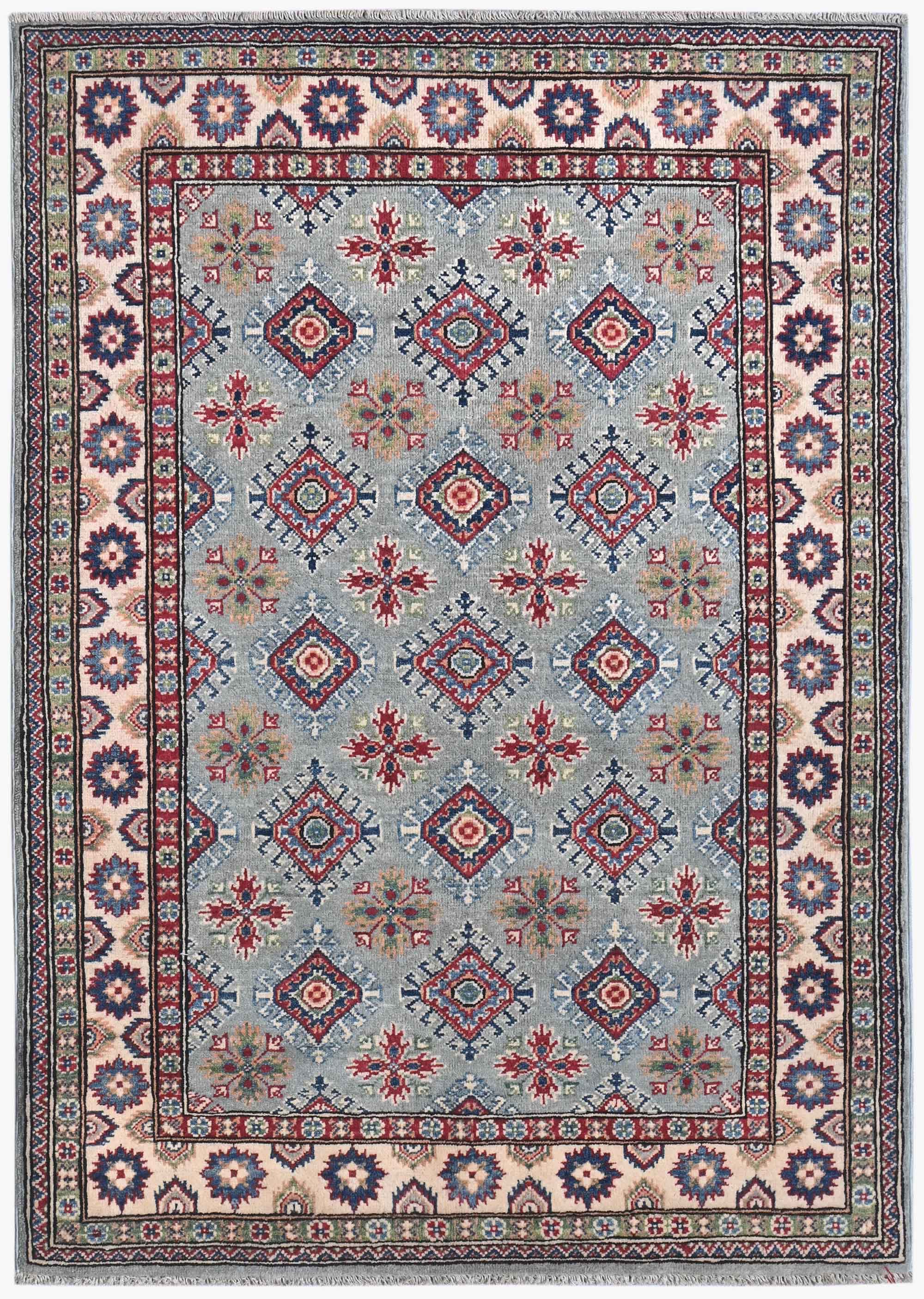 Kazak Grey Rug PC 56120 - 1.70m X 1.21m