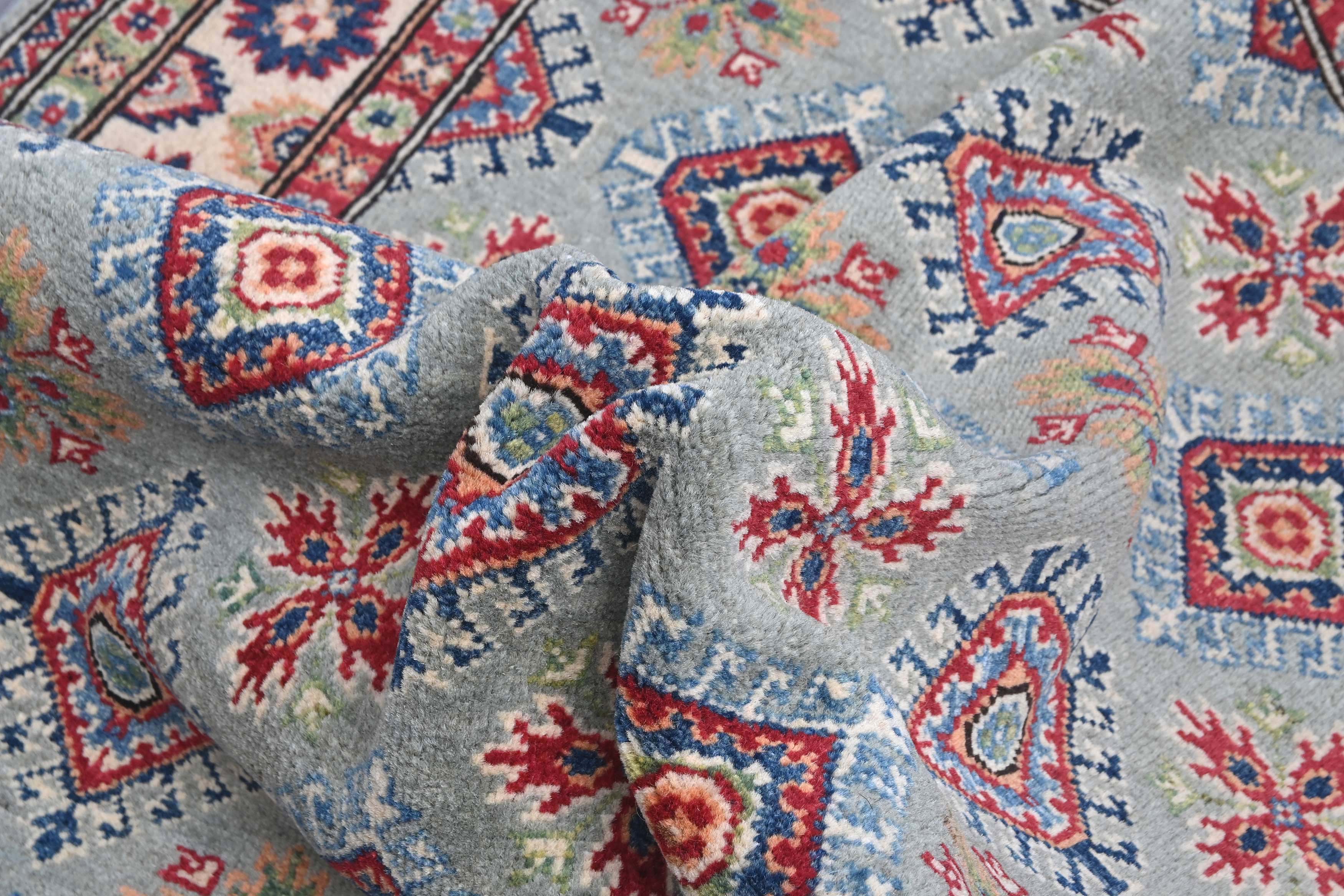 Kazak Grey Rug PC 56120 - 1.70m X 1.21m