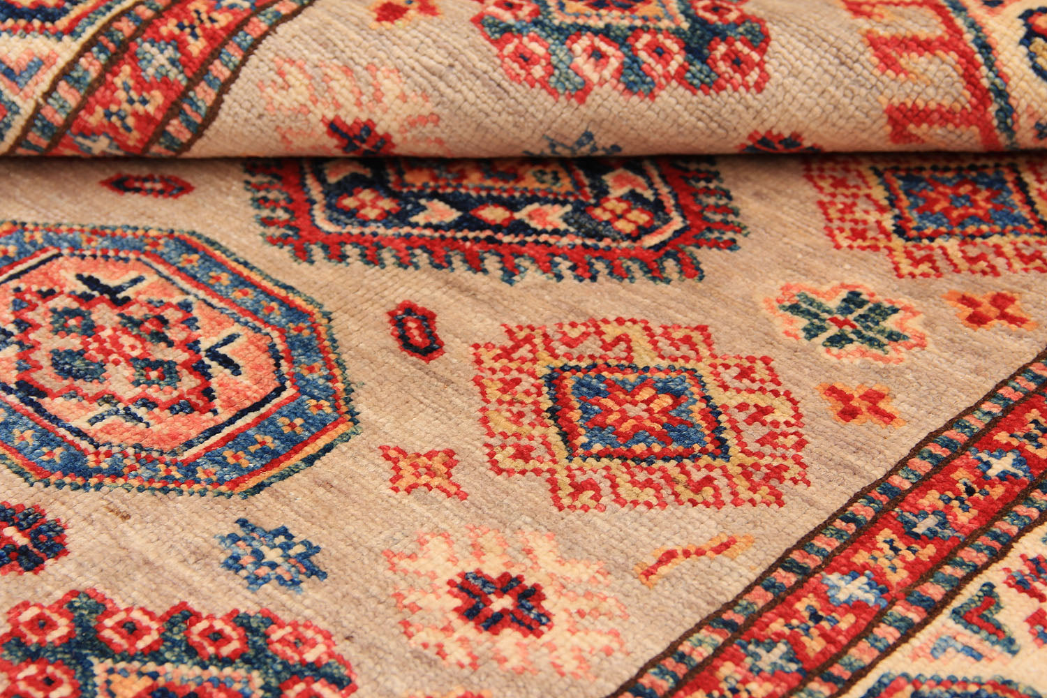 Supreme Kazak Grey Rug PC 54441 - 1.14m X 0.83m