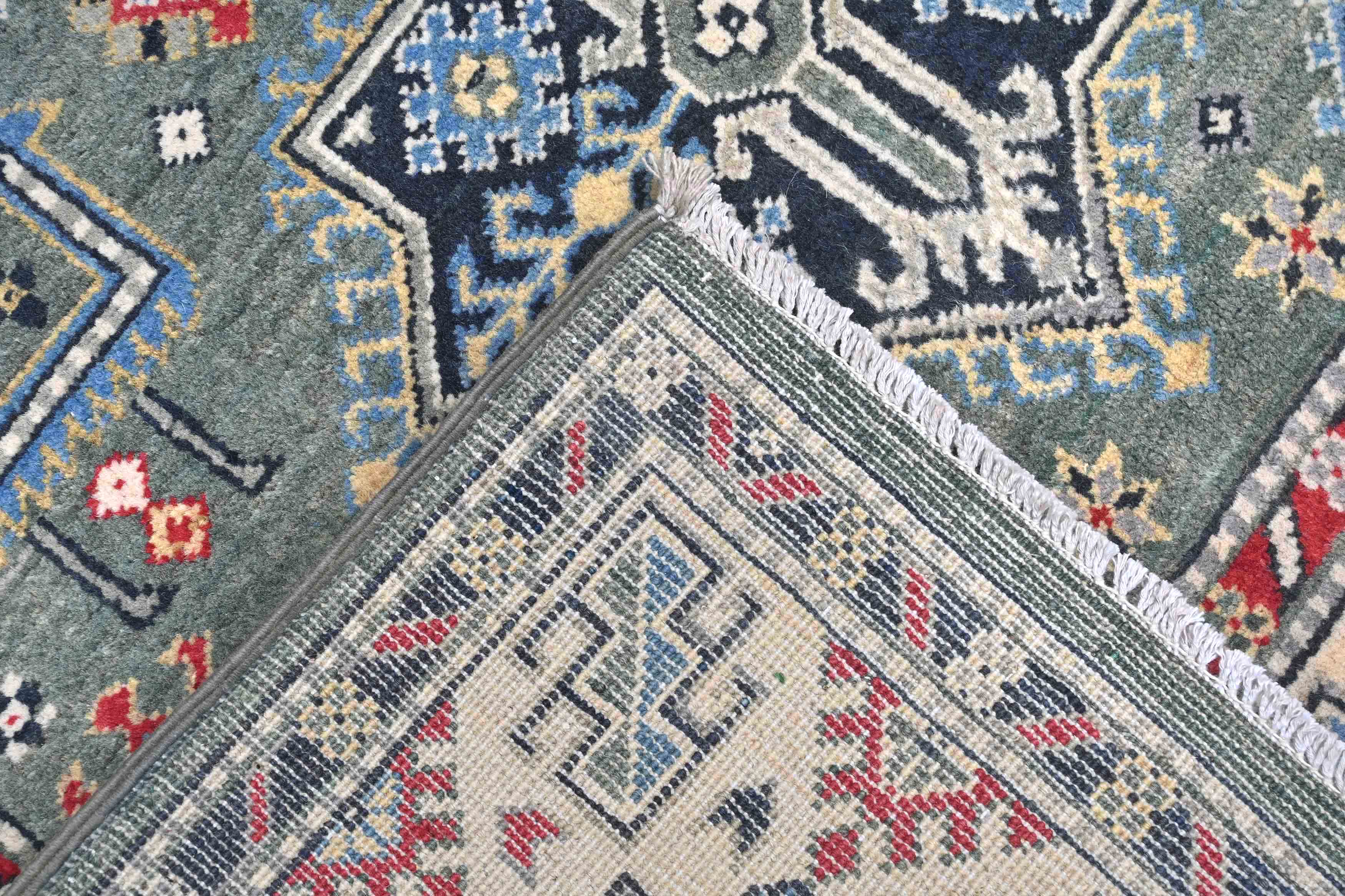 Kazak Green Rug PC 56123 - 1.82m X 1.19m