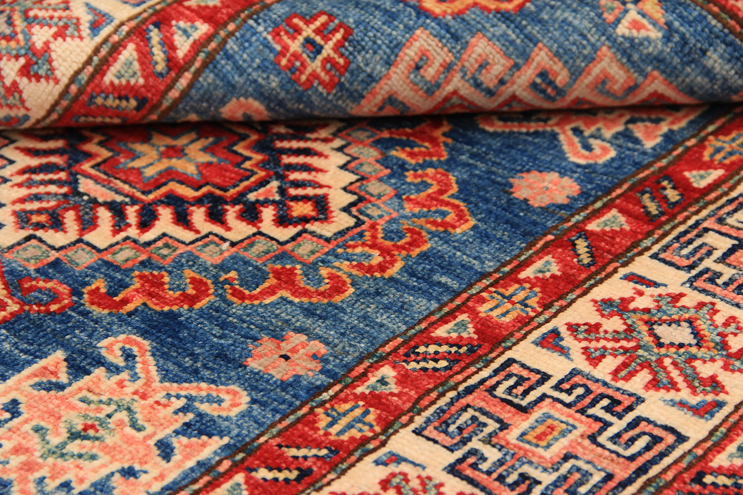 Supreme Kazak Blue Rug PC 54444 - 1.22m X 0.79m