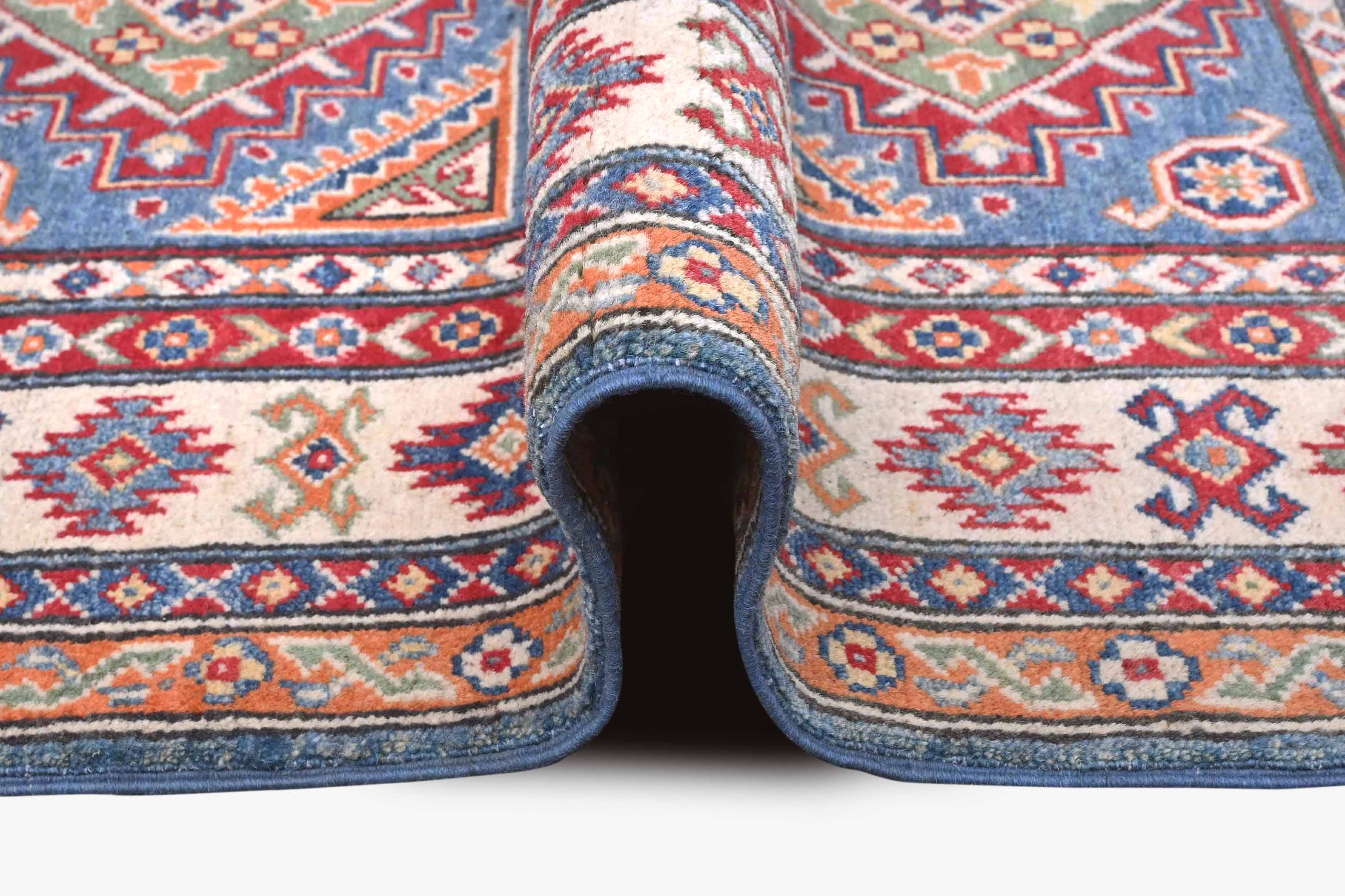 Kazak Blue Rug PC 56124 - 1.46m X 0.99m