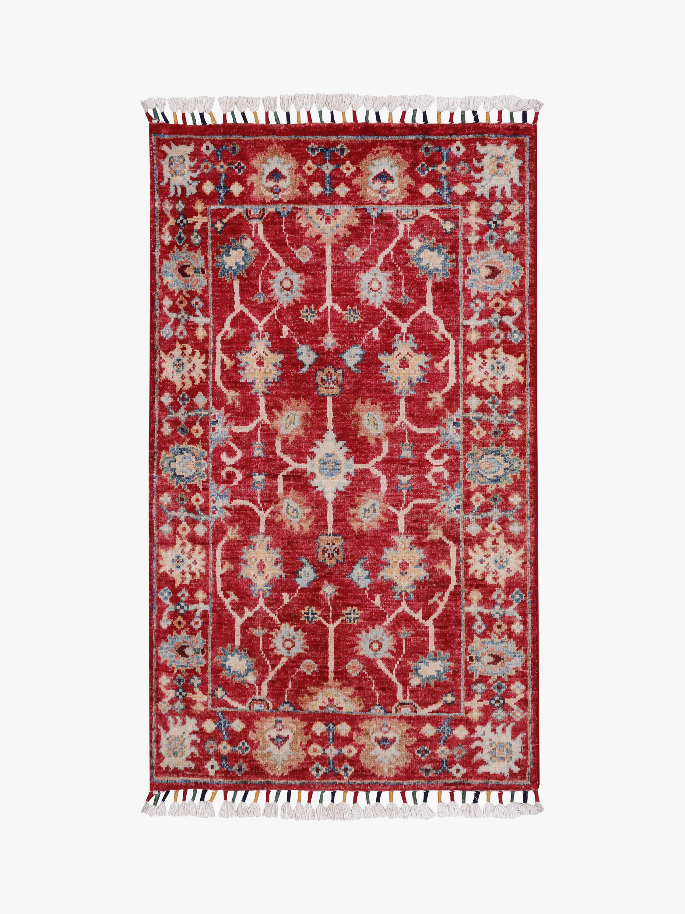 Sultani Red Rug PC 56765 - 0.96m X 0.55m