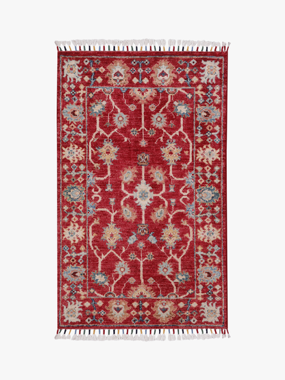 Sultani Red Rug PC 56756 - 0.96m X 0.59m
