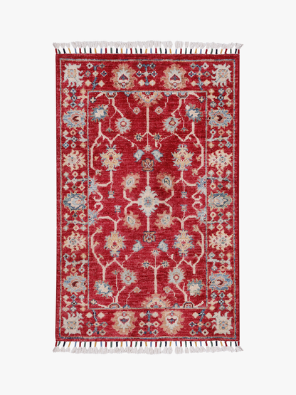Sultani Red Rug PC 56761 - 0.95m X 0.60m