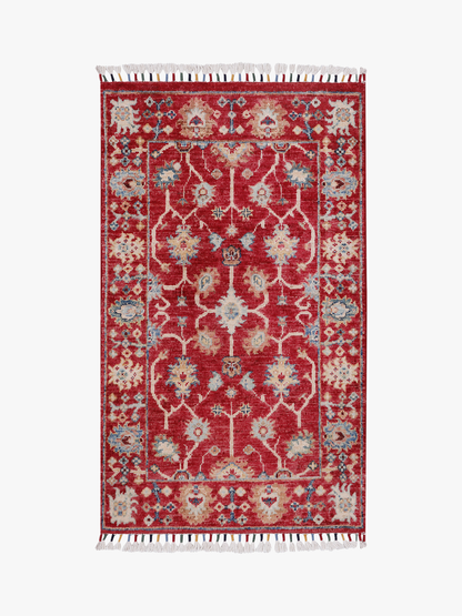 Sultani Red Rug PC 56762 - 0.96m X 0.57m
