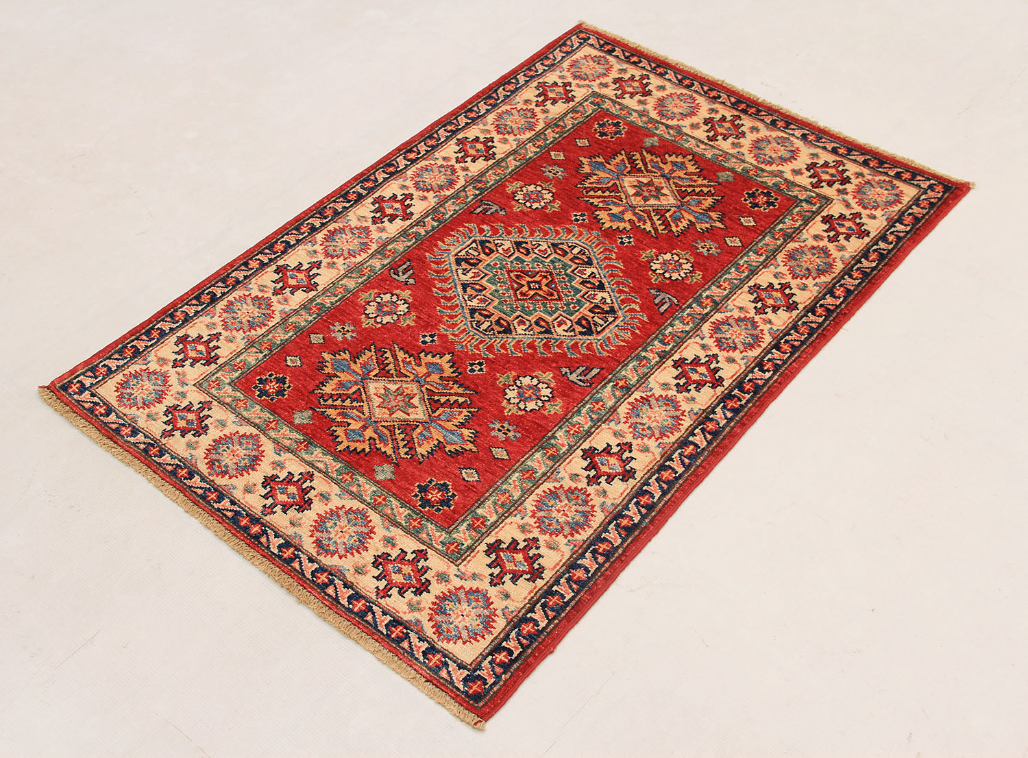 Supreme Kazak Red Rug PC 54434 - 1.18m X 0.78m