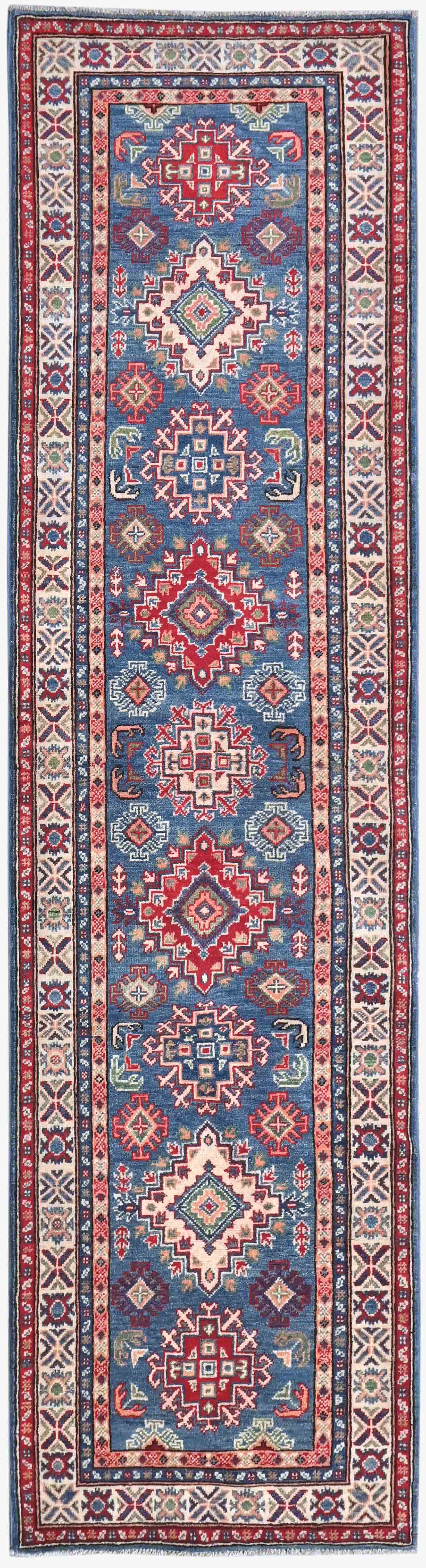 Kazak Blue Rug PC 56126 - 3.02m X 0.82m