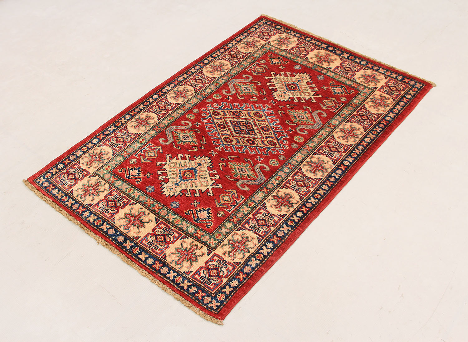 Supreme Kazak Red Rug PC 54412 - 1.25m X 0.83m
