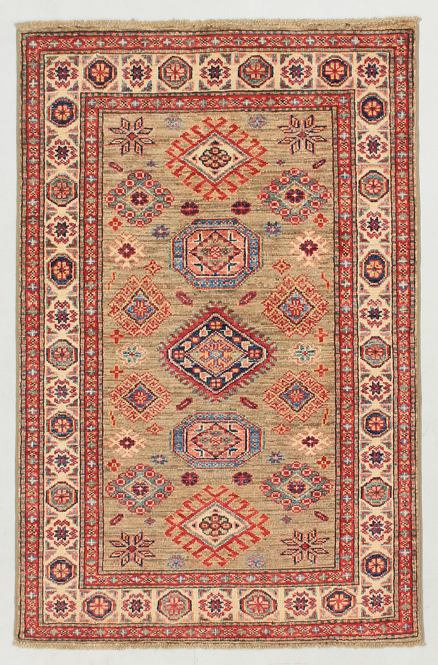 Supreme Kazak Natural Rug PC 54423 - 1.21m X 0.80m