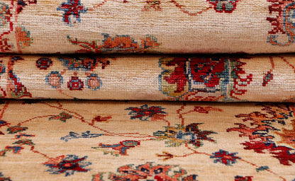 Sultani Ivory Rug PC 56699 - 2.43m X 0.69m