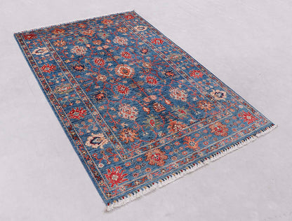 Sultani Blue Rug PC 56732 - 1.82m X 1.22m