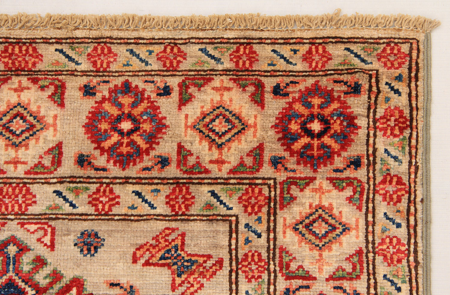 Supreme Kazak Grey Rug PC 54438 - 1.19m X 0.79m