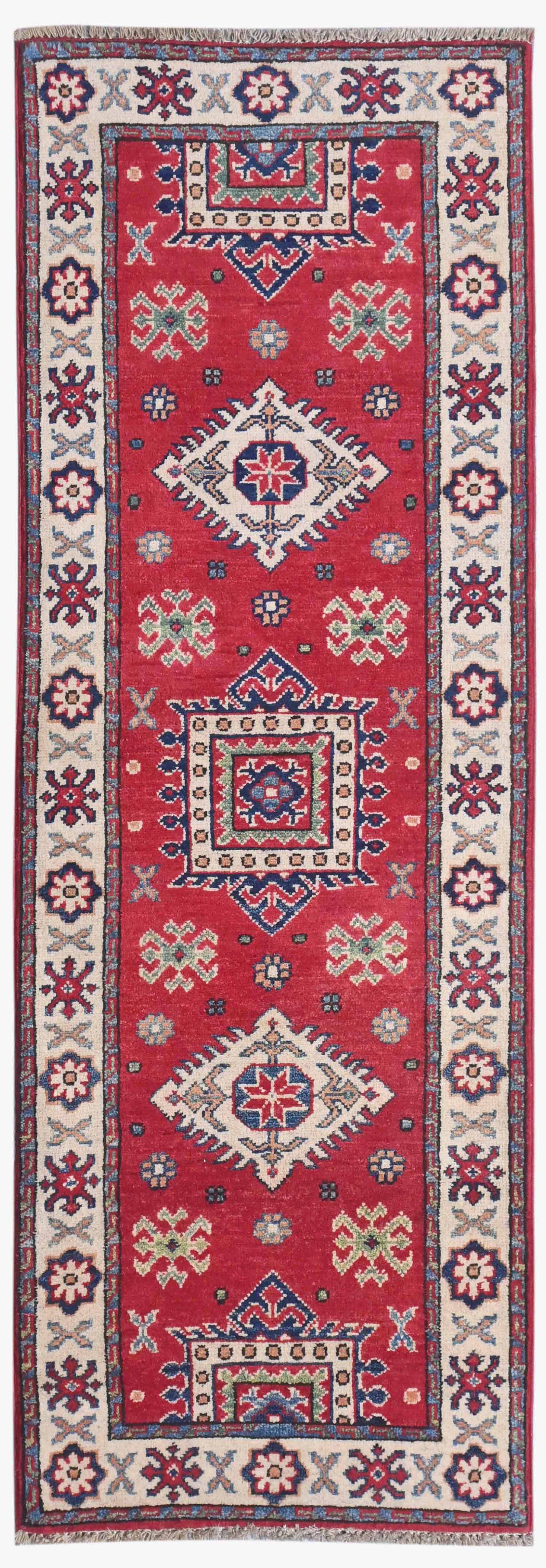 Kazak Red Rug PC 56133 - 1.78m X 0.62m