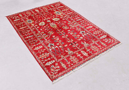 Sultani Red Rug PC 56822 - 1.65m X 1.20m