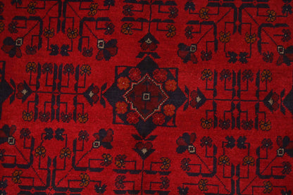 Khal Mohammadi Red Rug PC 56135 - 2.96m X 2.05m