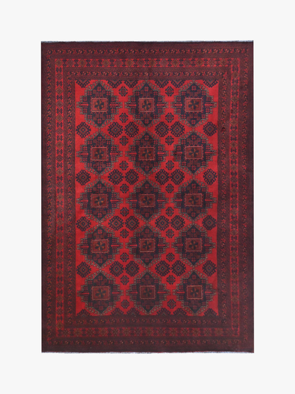 Khal Mohammadi Red Rug PC 56136 - 2.92m X 2.02m