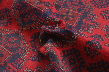 Khal Mohammadi Red Rug PC 56136 - 2.92m X 2.02m