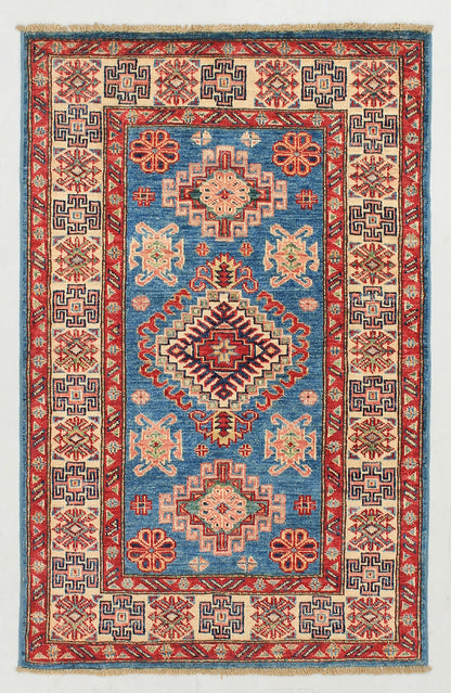 Supreme Kazak Blue Rug PC 54422 - 1.24m X 0.81m