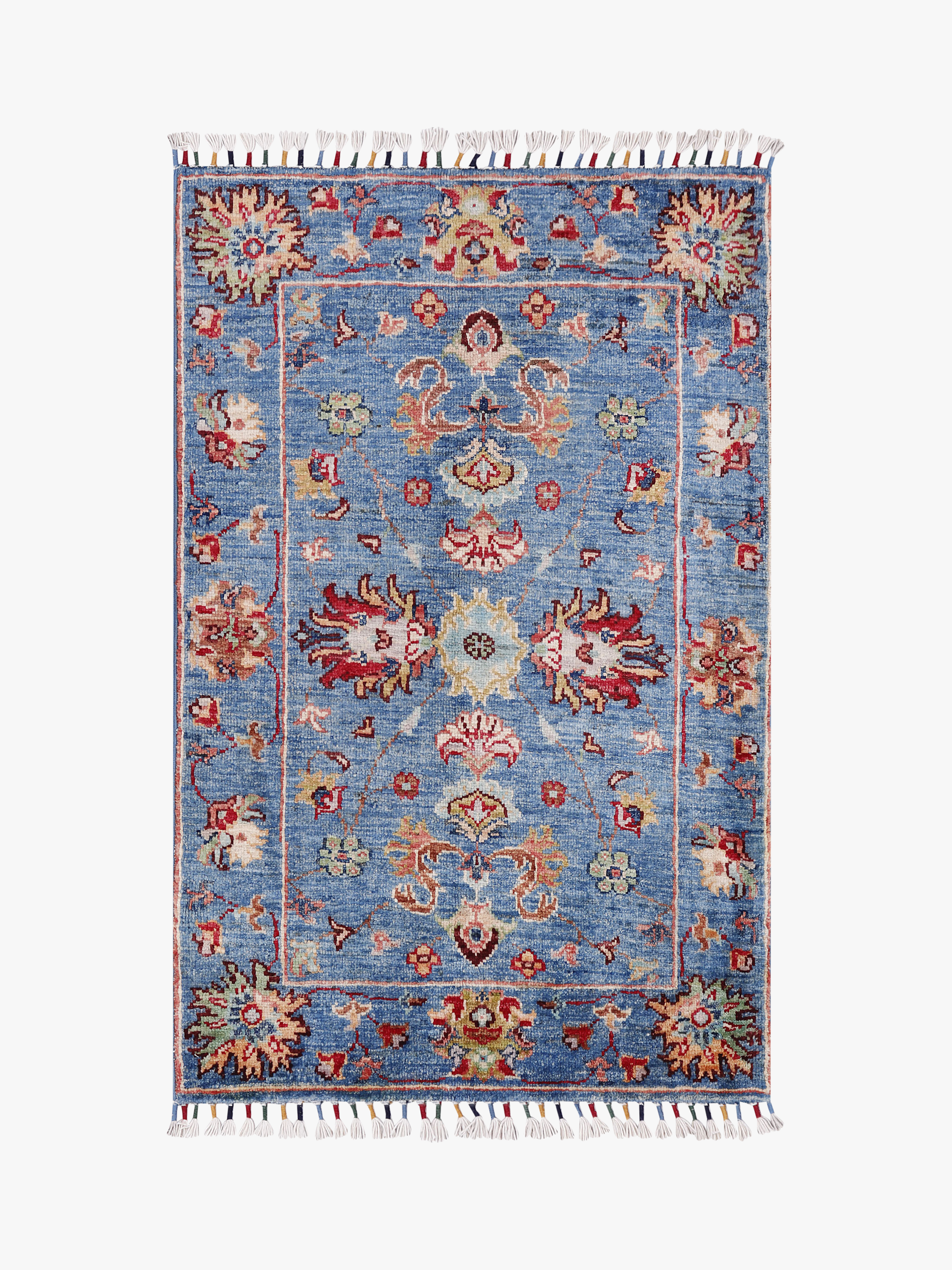 Sultani Blue Rug PC 56688 - 0.93m X 0.61m