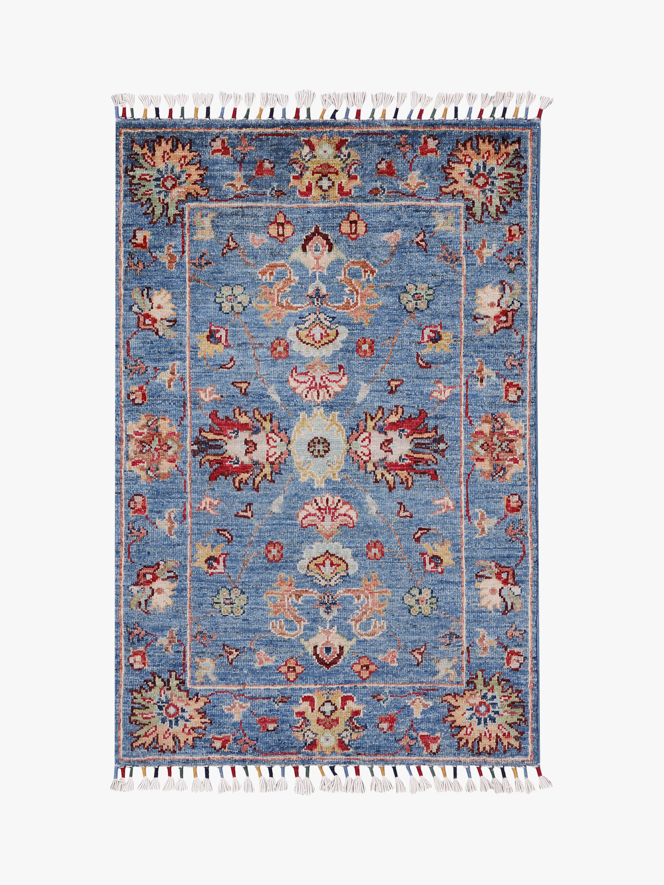 Sultani Blue Rug PC 56690 - 0.93m X 0.62m