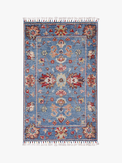 Sultani Blue Rug PC 56691 - 0.93m X 0.59m