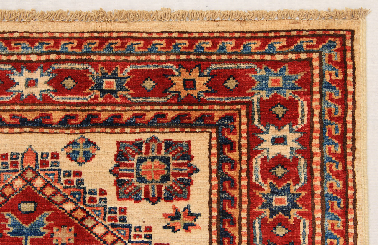 Supreme Kazak Ivory Rug PC 54439 - 1.23m X 0.82m