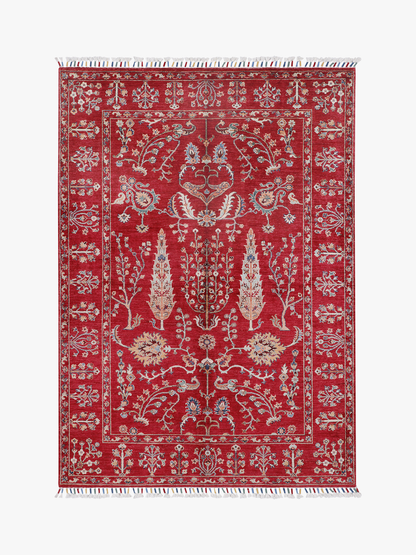 Pictorial Red Rug PC 56860 - 2.46m X 1.77m