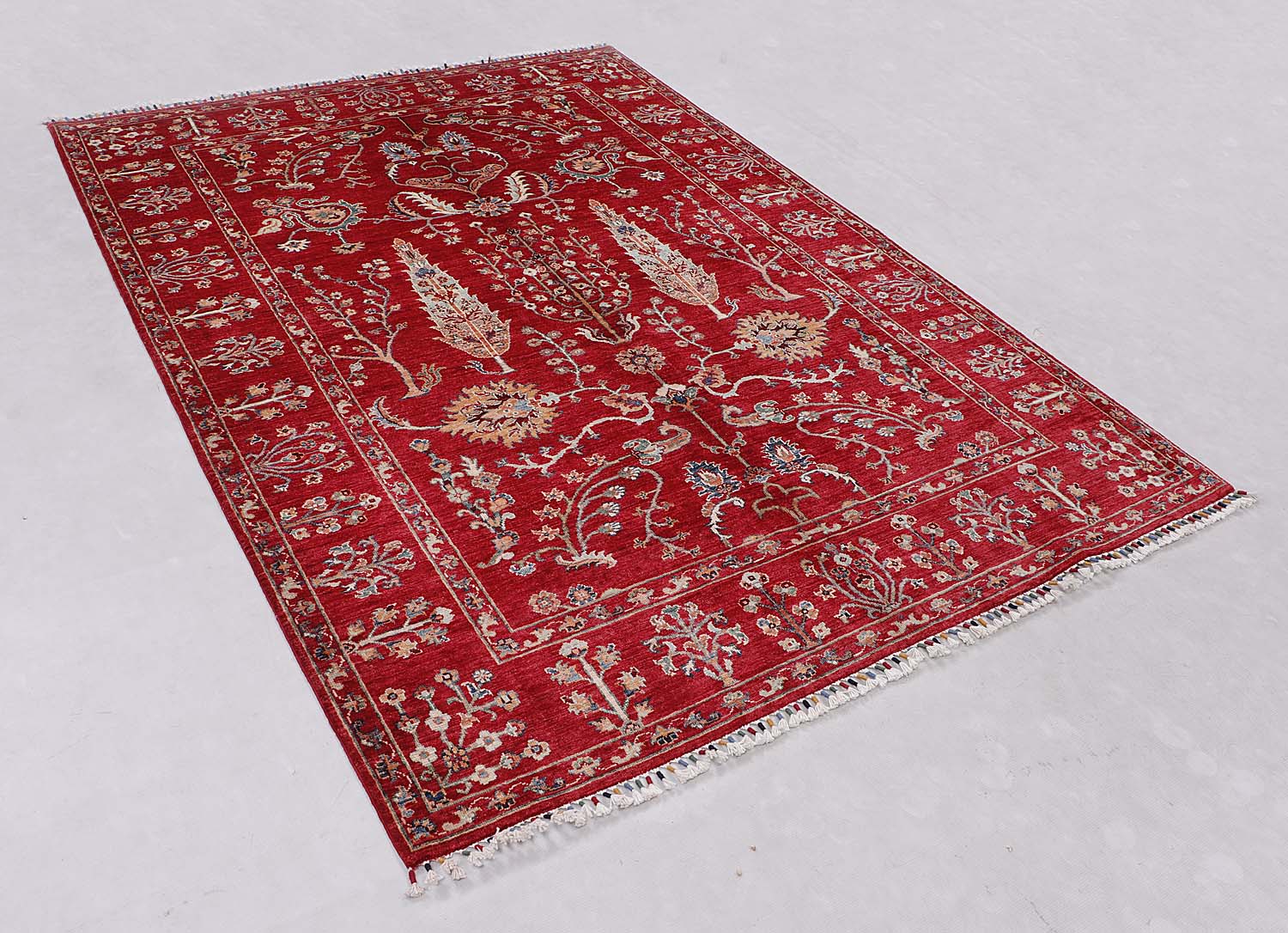Pictorial Red Rug PC 56860 - 2.46m X 1.77m