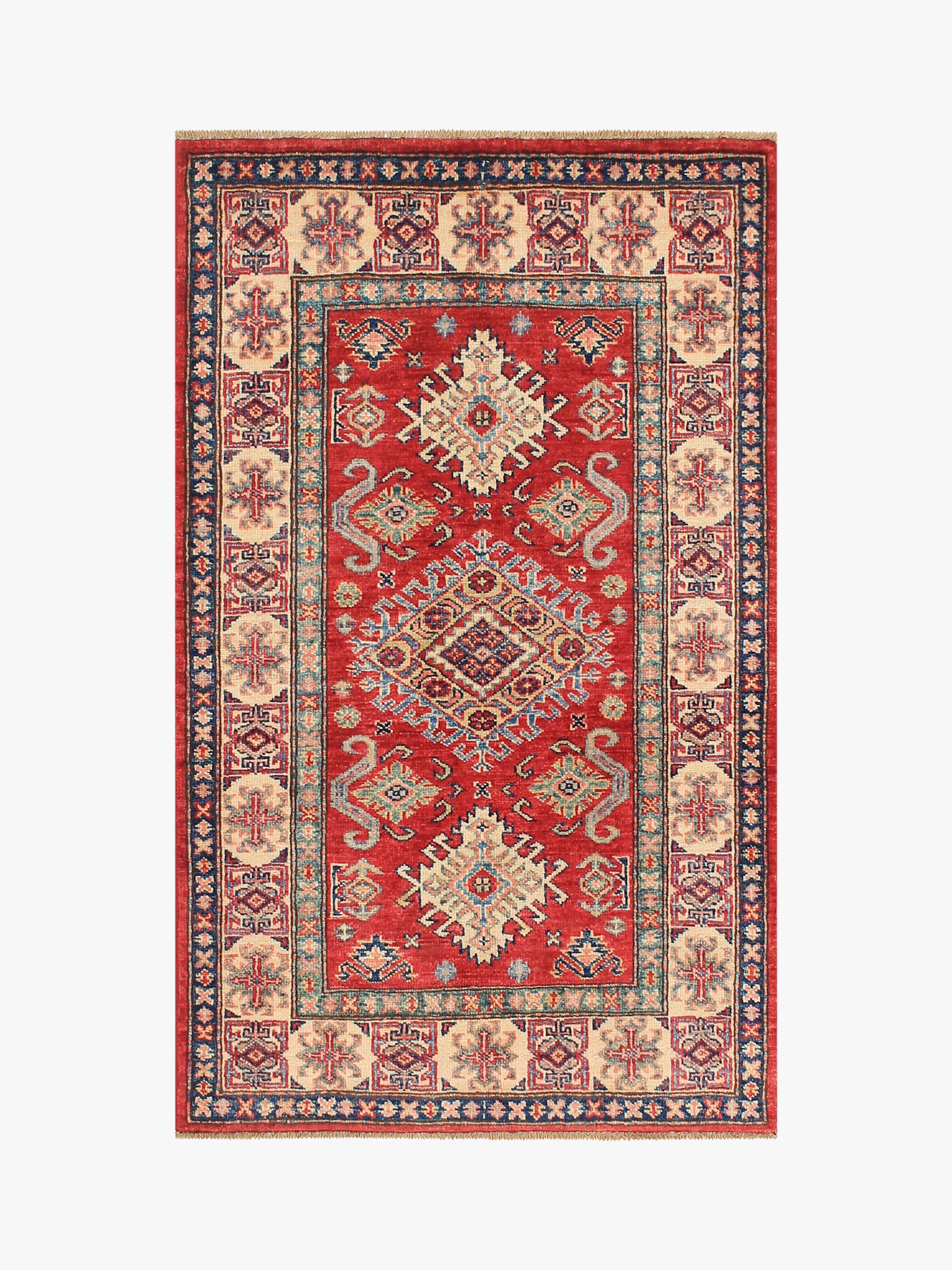 Supreme Kazak Red Rug PC 54429 - 1.26m X 0.80m