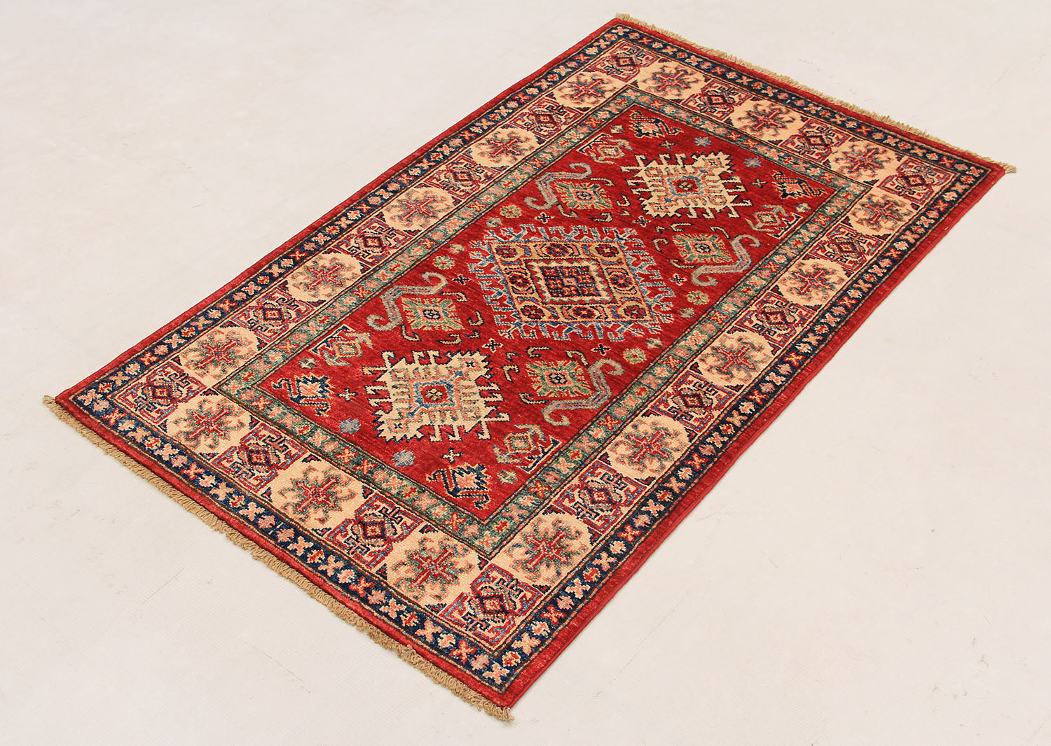 Supreme Kazak Red Rug PC 54429 - 1.26m X 0.80m