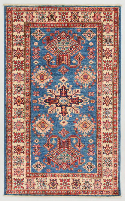 Supreme Kazak Blue Rug PC 54456 - 1.55m X 0.99m
