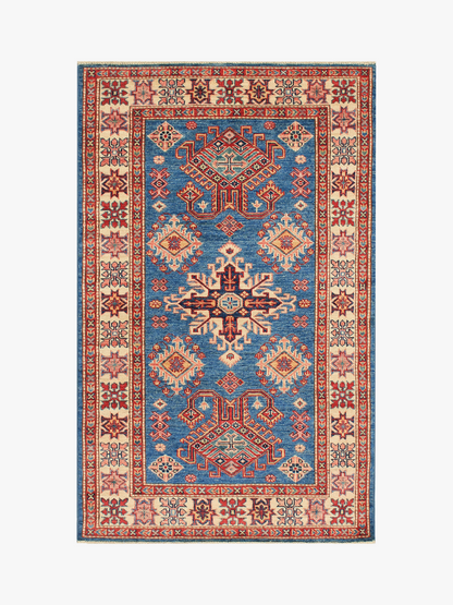 Supreme Kazak Blue Rug PC 54456 - 1.55m X 0.99m