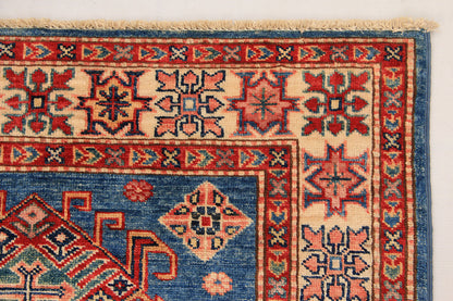 Supreme Kazak Blue Rug PC 54456 - 1.55m X 0.99m