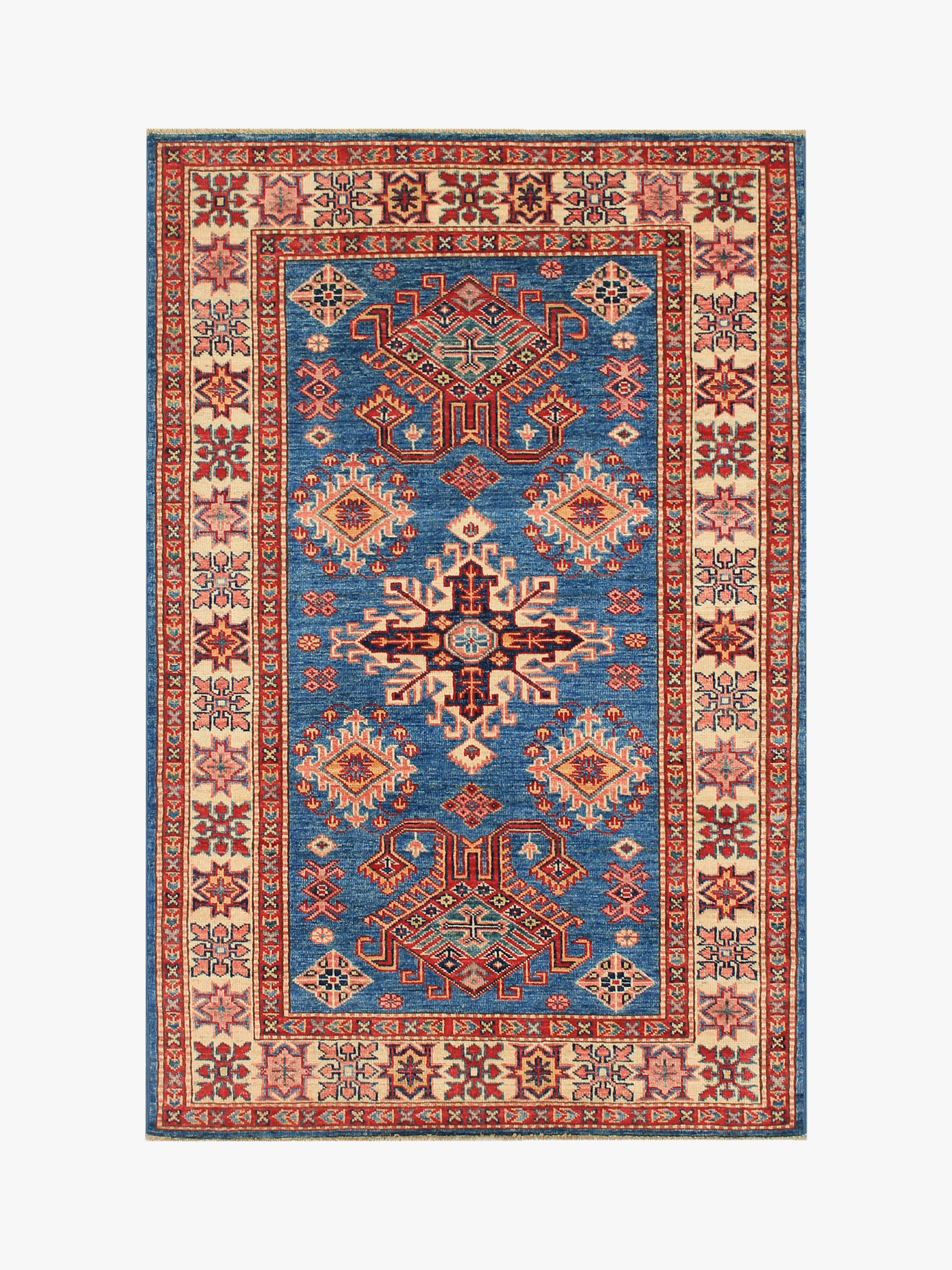 Supreme Kazak Blue Rug PC 54460 - 1.55m X 1.04m