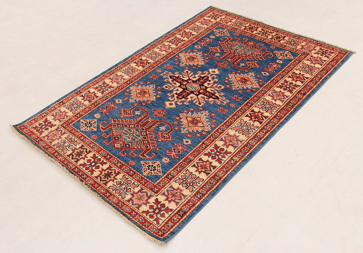 Supreme Kazak Blue Rug PC 54460 - 1.55m X 1.04m