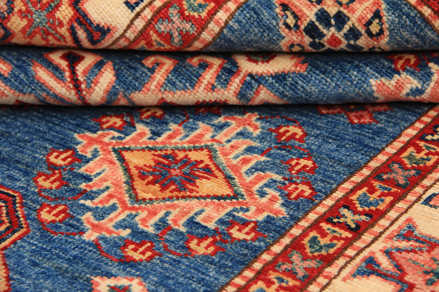 Supreme Kazak Blue Rug PC 54460 - 1.55m X 1.04m