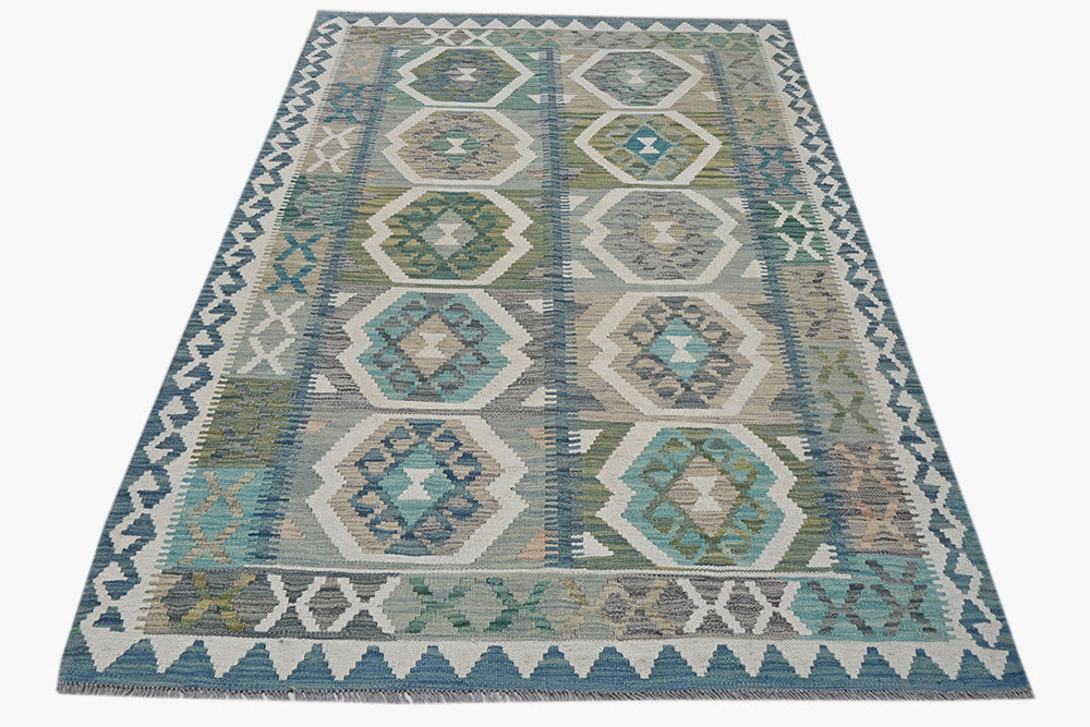 Kelim Multi Rug PC 57202 - 1.85m X 1.27m