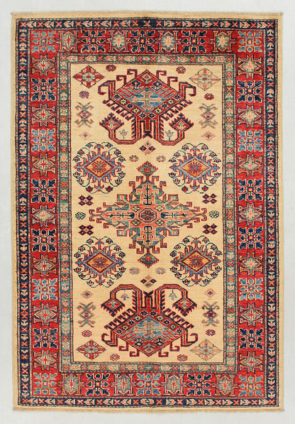 Supreme Kazak Ivory Rug PC 54471 - 1.50m X 1.05m